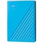 WD WDBR9S0060BBL-WESN v&auml;line k&otilde;vaketas, 6 TB, Micro-USB B, USB 3.2 Gen 1, 5000 Mbit/s, 256-bitine AES, must/sinine