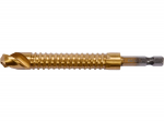 HEX freesimisel puur metallile 12,0 mm HSS TiN 1/4" kinnitaja 58&ndash;62 HRC k&otilde;vadus pikkus 115 mm YATO YT-44830