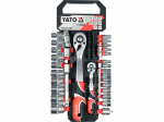 51 tk. padruninikomplekt 1/4"; 1/2 YT-38680 YATO