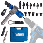 Professionaalne k&auml;epidemega mutri/neeti adapter G01354 GEKO