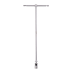 T-VEIDA ROKTURU AR &Scaron;ARNĪRVEIDA SE&Scaron;STŪRA METRISKAJĀM MUCIŅĀM KOMPLEKTS, T-BAR HANDLE WITH SWIVEL SOCKET HEX 13MM, 4932492682 MILWAUKEE