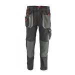 Darba bikses T1 pelēkas, 3XL, izturīgas, ar kabatām, AW02415, AWTOOLS