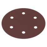 Liivapaber drywall &Oslash; 225mm - G120 - 5 tk, KREATOR, KRT232012, Graanulite suurus: 120, Aukude arv: 6