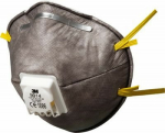 3M Respirator FFP1 T9914, 0.031kg, aktiivs&uuml;siniku kiht, 3M&trade; Cool Flow&trade; ventiil, vastupidav disain, 10 tk pakis