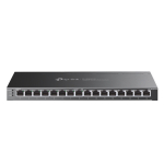 Omada 16-portine Gigabit nutikas l&uuml;liti 8 PoE+ pordiga, TP-Link, TL-SG2016P, 16&times; 10/100/1000 Mbps, Ventilaatorita, 120 W PoE