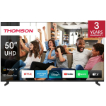Thomson teler 50UG4S14 50" 4K UHD, 3840 x 2160, LCD, Smart TV, Wi-Fi, Bluetooth, Dolby Audio, 4 HDMI, 2 USB