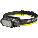 Nitecore Pealamp HC75 UHE, 3000 lm, 32 LED, 5500 mAh, IP68, Alumiinium, Pol&uuml;karbonaat, USB laadimine, Must/Kollane