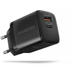 MOBILE CHARGER WALL USB 20W/2PORT BLACK ACU-PQ20 AXAGON