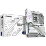 Gigabyte Emaplaat Z890 AORUS PRO ICE, 16+1+2 faasi VRM, kuni 9500MHz DDR5, 1xPCIe 5.0, 5GbE LAN, Wi-Fi 7