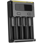 Nitecore laadija INTELLICHARGERNEWI4 1500mA, 4 pesa, 3.7V, 4.35V, ACD, IMR taastamine, automaatne voolu valik