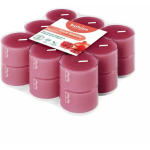 Bolsius tee k&uuml;&uuml;nlad 37963415 18 tk, granaat&otilde;un, 6 h, 0.20 kg, ilma palmi&otilde;lita, vegan vaha