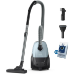 Philips tolmuimeja XD1142/10, 800 W, 3 L, silindriline, kuiv, tolmumiskott, HEPA filter, 77 dB