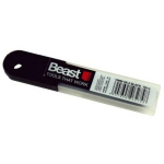 Beast Terad 8032748, 18mm, 0,4mm, 10 tera, karastatud SK5 teras, must viimistlus