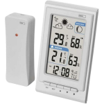Emos Ilmajaam E0352, 2x1,5V AAA, 2x1,5V AA, 30m, 3 andurit, DCF, 12/24h, ilmateade