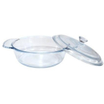 Ketler Kuumuskindel klaasn&otilde;u kaanega 9148358, 1.7L, 120mm, 220mm, &uuml;mmargune, klaas
