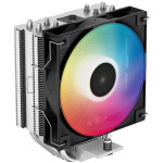 Deepcool CPU jahuti AG400 BK LED R-AG400-BKLNMC-G-1, 75.89 CFM, 2.53 mmAq, 2000 RPM, 500 RPM, must, h&uuml;drolaager