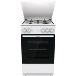 Gorenje Keraamiline GG5A14WJ, 70L, gaasipliit, gaasiahju, valge, 4 p&otilde;letit, mehaaniline juhtimist&uuml;&uuml;p