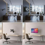 Maclean MC-503B monitori kinnitus, 30kg, 180&deg;, 20&deg;, 106.7cm, 58.4cm, teras, must, seinakinnitus