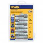 Irwin Power-Grip poldi eemaldamise komplekt, 394100, 3/16" - 1/2", 7 tk, ergonoomiline, kompaktne kott