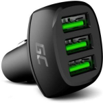 Green Cell Auto laadija CADGC01, 54 W, 3 x USB 3.0, 12 V, 3 A