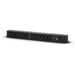 Cyberpower Pikendus PDU20BHVIEC12R, 16A, 1xC20, 12xC13, &uuml;lekoormuse kaitse, reguleeritavad kinnitused