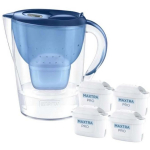 Brita Marella 1056047, 2.4L, 4 filtrit, Maxtra Pro PP, ergonoomiline, sinine