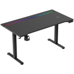 Huzaro Hero 8.7 RGB elektriline m&auml;ngulaud HZ-HERO 8.7 RGB, 140x70cm, 70kg, 72-118cm, MDF, alumiinium, LED, juhtmevaba laadija