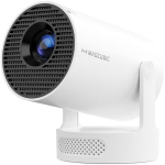 Magcubic HY300PRO+ projektor, 720p, 200 ANSI luumenit, 130", Android 14, Wi-Fi 6, BT 5.4, 5W, 180&deg;