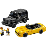LEGO Speed Champions 76924 Mercedes-AMG G 63 ja SL 63, 808 detaili, 2 minifiguuri, 10+ aastat
