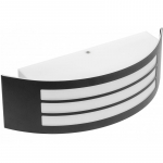 Fassaadivalgusti ASTRIT, E27, MAX. 14W, IP54, must; OS-ASTRITE27-20