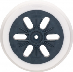 Gumijas slīp&scaron;ķīvis D 150 ciets, Ekscentra slīpma&scaron;īnām SLĪPĒ&Scaron;ANAS PAMATNE AR 6 ATVERĒM, 2608601116, BOSCH