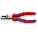 Izolācijas noņēmējs ar atvēr&scaron;anas atsperi, Knipex, 11 02 160 SB, universāls, melns, 5 mm diametrā, 10 mm&sup2; &scaron;ķērsgriezums