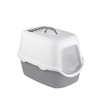 Kassi WC kinnine Cathy Filter 56x40x40cm valge/hall 2198685 STEFANPLAST