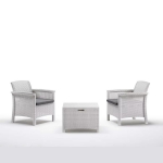 Aiam&ouml;&ouml;blikomplekt Venezia Terrace valge 169173 BICA
