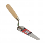 Nerūsējo&scaron;ā tērauda kaķa mēles &scaron;aurs lāpstiņa 160mm, koka rokturis, AW30242, POLAND