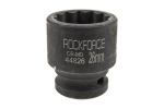 J&otilde;upadrun ROCKFORCE RF-44826 26 mm 1/2" 12-kant L=43 mm