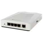 Mikrotik CRS304-4XG-IN l&uuml;liti, 10G Ethernet pordid: 4, Gigabit Ethernet pordid: 1, DC sisendi pinge: 12 - 57 V, Toide &uuml;le Etherneti (PoE): Jah, VLAN tugi: Jah, MAC aadressi filtreerimine: Jah, DIN raja paigaldamine: Jah, Sisemine m&auml;lu: 512 MB, Flash  ...