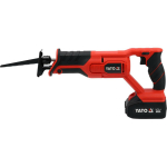 Yato YT-828151 m&otilde;&otilde;ksaag 18 V, 4000 mAh aku, 0-3000 p/min, 150 mm puit, 6 mm metall, 22 mm l&ouml;&ouml;k, IPX0