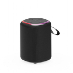 Gembird Bluetooth k&otilde;lar SPK-BT-LED-08S, must, BT 10 m, RGB LED 5 v&auml;rvi, micro SD kuni 32GB, aku 4 h