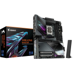 Gigabyte Emaplaat Z890 AORUS MASTER, 18+1+2 faasi VRM, kuni 9500MHz DDR5, 2xPCIe 5.0, 10GbE LAN, Wi-Fi 7