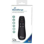 Mediarange Esitleja MROS220, 5 nuppu, juhtmevaba, punane laseritootja, USB, 15m ulatus, 2x AAA patareid
