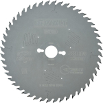 Dewalt Ringsaagiteras DT4323-QZ 250mm 30mm 48T, C4 karbiid, 3mm l&otilde;ikepaksus, 20&deg; hambanurk, ATB hambad