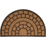 Besk Uksevaip 9118979, 40x60cm, Kookoskiud/Rubber, Pruun, Poolring