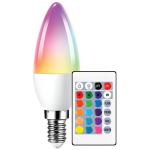 Besk LED pirn C37 9119921, 6 W, 520 lm, E14, 3000 K, RGBW, matt