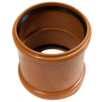 Instalplast PVC v&auml;li kanalisatsiooni varrukas 8012155, &Oslash;160 mm, oranž-pruun, plastifitseerimata PVC-U, pH 2&ndash;12, kuni +40&deg;C