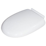 Ab WC kaas ZT-403 9130919, pol&uuml;prop&uuml;leen, Soft Close, valge, &uuml;hilduv standardsete ovaalsete WC potidega