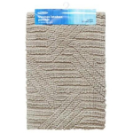 Baltic Aqua Vannitoa vaip Square 9154175, 800mm, 500mm, tekstiil, libisemisvastane alus