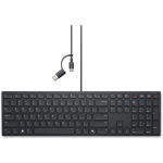 Dell | Collaboration Keyboard | KB525C | Keyboard | Wired | US (QWERTY) | Black