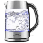 ETA Kettle | ETA415490000 Crysten | Electric | 2100 W | 1.7 L | Glass | 360&deg; rotational base | Glass