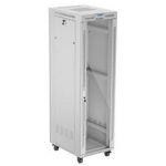 Lanberg Rack kapp 19" vabalt seisv 42U/600x800, FF01-6842-12SL, RAL 7035, 4 vertikaalset paigaldusrauda